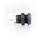 Small White Plastic Mechanical Push Button