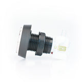 Medium White Plastic Mechanical Push Button